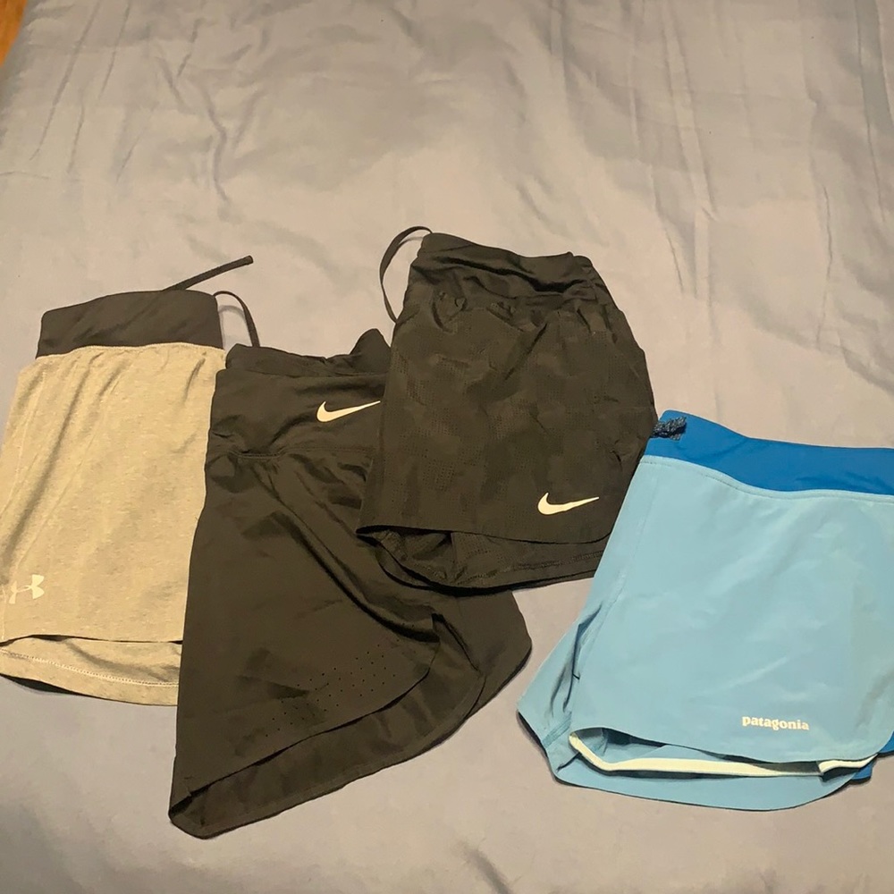 Short bundle Nike Patagonia under armour